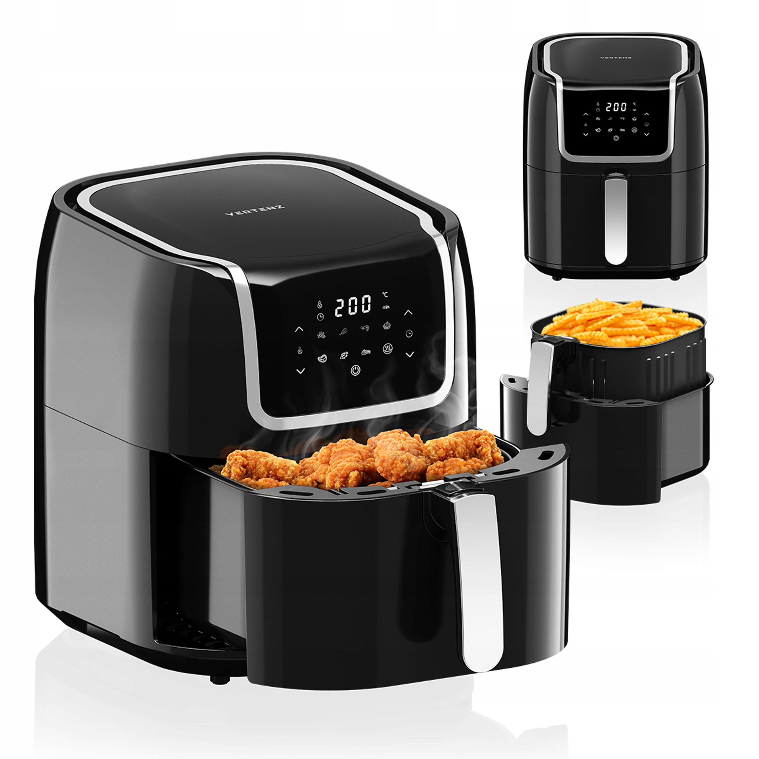 Beztuková fritéza Vertenz V-TASTE 70 1800 W 7,7 l